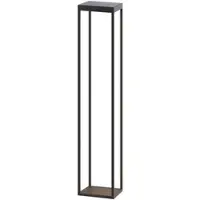 KLEWE LED-Solarlampe RADIA MEGA, anthrazit, 110 cm, Alu IP65 MEGA, schwarz, Aluminium, Modern, Solarleuchten