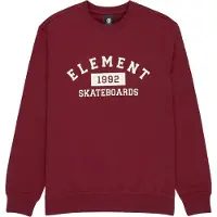Element - Sweatshirt aus recycelter Baumwolle &ndash; Herren &ndash; Home Team Crew Zinfandel - Home Team Crew Zinfandel für Herren aus Baumwolle -