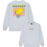 Element - Kapuzen-Sweatshirt &ndash; Herren &ndash; World Peace Crew Mid Grey Heather - World Peace Crew Mid Grey Heather für Herren aus Baumwolle -