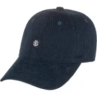 Element Fitted Cap "Icon Dad Corduroy", Herren, blau (schwarz denim), Obermaterial: 100% Baumwolle., Caps Fitted Cap