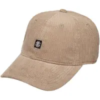 Element Fitted Cap "Icon Dad Corduroy", Herren, beige (aluminum), Obermaterial: 100% Baumwolle., Caps Fitted Cap