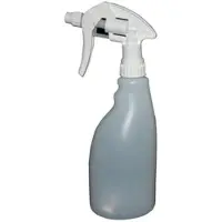 Diversey Sprühflasche neutral 0,5 l, Weiße Sprühflasche ohne Aufdruck | Packung (1 Stück)