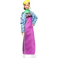 Barbie BMR1959, voll bewegliche Modepuppe, brünett