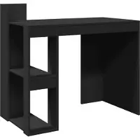 vidaXL Schreibtisch Schwarz 103,5x56,5x94 cm Holzwerkstoff