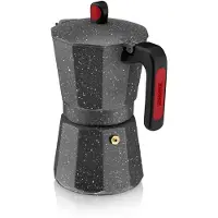 Monix Rock Italienische Kaffeemaschine 6 Tassen