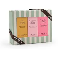Laura Ashley Fragrance and Style GmbH Duftöl Geschenkset, Lotus & Orchid, Sandalwood & Sage, Ylang Ylang & Musk, 3 x 10ml, Glas, Raumduft