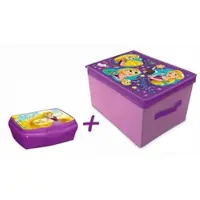Easy Licences International Disney Rapunzel - faltbare Aufbewahrungsbox + Butterbrotdose