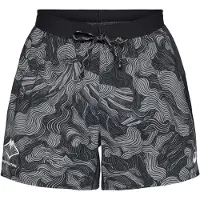 Asics Fujitrail Shorts Schwarz Grau, Größe S