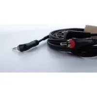 Cordial 14858 Klinke / Cinch Audio Y-Adapter (1x Klinkenstecker 3.5 mm - 2x Cinc