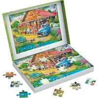 Eurographics Puzzle Connecting Pieces: Eine Auswahl an Geschä ften 48 dlks
