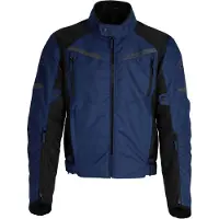 Acerbis Dual Road wasserdichte Jacke Polyester genehmigt X-Street Blau/Schwarz größe L