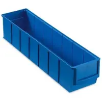 Proregal Blaue Industriebox 400 S HxBxT 81 x 91 x 40 cm 22 LiterSichtlagerkasten Sortimentskasten