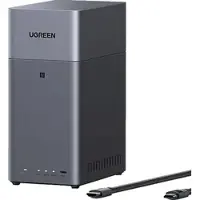 UGREEN NASync DH2300 2-Bay NAS 3,5 Zoll Anzahl Festplattenschächte: 2 Grau}
