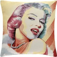 PAD Dekokissen "Legend", orange (marilyn, gemustert), B:45cm L:45cm, Obermaterial: 50% Baumwolle, 45% Polyester, 5% Polyacryl, Dekokissen_Sitzkissen_Kissenhüllen, Dekokissen, made in europe