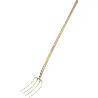 Freund Victoria Dunggabel Erntekönig Zinken-L.310mm 4 Zinken norddeutsch geschmiedet,m.Stiel