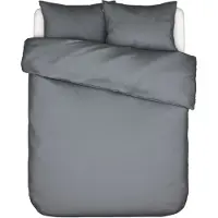 Essenza Bettwäsche Minte Global Grey Baumwollsatin-200 x 200 cm