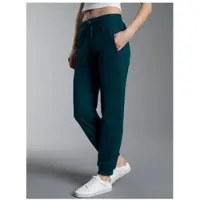 Trigema Sweathose "Jogginghose", Damen, Gr. 3XL, US-Größen, blau (saphir), Sweatware, 70% Baumwolle, 30% Polyester, Hosen Sweathose