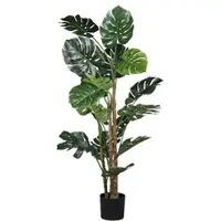 Creativ Green Künstliche Pflanze Splitphilodendron 160cm im Topf