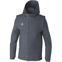 Erima Teamjacke mit abnehmbaren Ärmeln Schiefergrau - XL