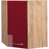Vicco Eckhängeschrank Fame-Line Bordeaux Hochglanz 57 cm, Model 38401