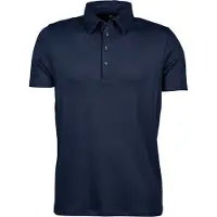 Tee Jays Pima Herren Kurzarm Poloshirt BC3812 (M) (Marine blau)