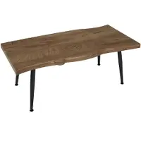 Home Deco Factory Couchtisch aus Holz und Metall Forest