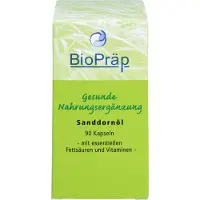 BioPräp Sanddornöl-Kapseln 500mg, 90 St KAP
