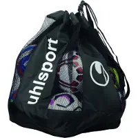 Uhlsport BALLBAG (12 BALLS) schwarz/fluo gelb schwarz/fluo gelb -
