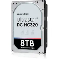 Western Digital WD Ultrastar DC HC320 HUS728T8TALE6L1 - Festplatte - verschlüsselt - 8 TB - intern - 3.5″ (8.9 cm)