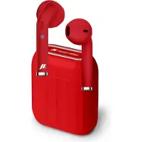 SBS MHTWSSTYLEBTR, Kabellos, 20 - 20000 Hz, Anrufe/Musik, Kopfhörer, Rot
