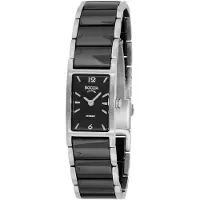 Boccia Damen Armbanduhr 3201-02 Ceramic schwarz