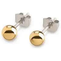 Boccia 0504-03 Damen-Ohrringe Titan Goldfarben