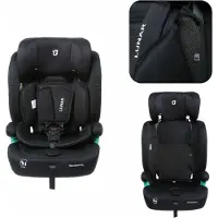 Titaniumbaby Lunar i-Size Kindersitz (R129) – 76–150 cm – 5-Punkt-Gurt – Gurtbefestigung