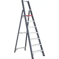 Altrex Falco einseitig begehbare Stufenleiter FEO 7 Stufen
