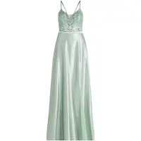 Vera Mont Abendkleid "Damen mit Stickerei" Nahttasche Glitzersteine