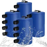 Sonstiges MRWiZMS Pavillon Standfuß Sandsäcke Set 4er, blau, wasserbefüllbar