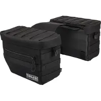 Thrashin Supply Co Tsb-0006 Seitentaschen Schwarz Schwarz One Size