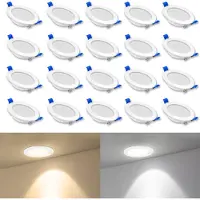 XINZI 20 x 5W LED Einbauleuchte LED Deckenspot LED Einbauspot LED Spot Einbauleuchten Spotlight LED Deckenstrahler - Kaltweiß