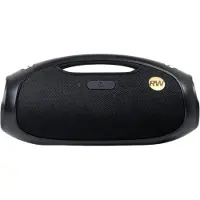 PEAQ Iconic Vibe 2, Bluetooth Lautsprecher, Schwarz, Wasserfest