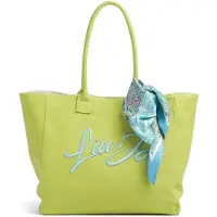 Liu Jo für Damen. AA6200-T546A Shopper Tasche grünes Logo (OSFA), Lässig, Stoff
