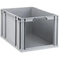 Proregal Eurobox NextGen Store | HxBxT 32x40x60cm | 65 Liter | Front offen | Eurobehälter, Transportbox, Transportbehälter, Stapelbehälter