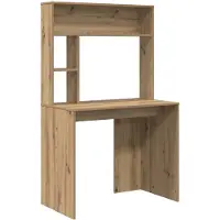 vidaXL Schreibtisch Artisan-Eiche Holzwerkstoff 91 x 50 x 149 cm