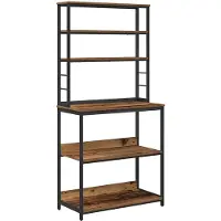 vidaXL Küchenregal Altholz 80 x 40 x 168 cm Holzwerkstoff