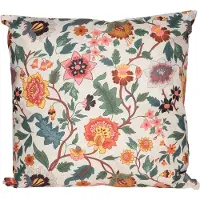 Annas collection Außenkissen Vintage-Blumenfarbe 60 x 60 cm Anna's Collection