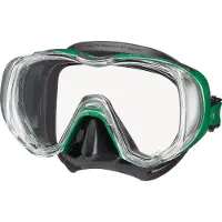 Tusa Tauchmaske M-3001 Freedom Tri-Quest - Schwarz Energy Green