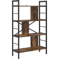 vidaXL Bücherregal 7 Ebenen 75 x 30 x 123,5 cm Holzwerkstoff