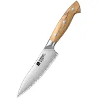 Xinzuo - Gemüsemesser – X02O Pin Serie - 13 cm - aus 3-lagigem Verbundstahl gefertigt
