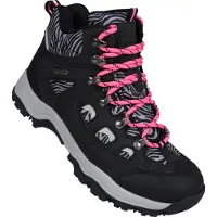 Mountain Warehouse - Damen Wanderstiefel "Adventurer", bedruckt, Wasserfest (Leuchtend Rosa)