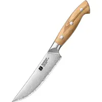 Xinzuo - Steakmesser aus Verbundstahl 14 cm (110 Gramm) - X02O Pin Serie