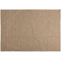 vidaXL Bereichsteppiche Moiré AGIRA Natur 170 x 120 cm Polyester